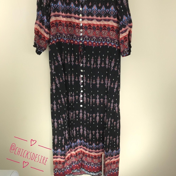 2021 Hot Pick - Boho Long Maxi Floral Dress - Picture 6 of 8
